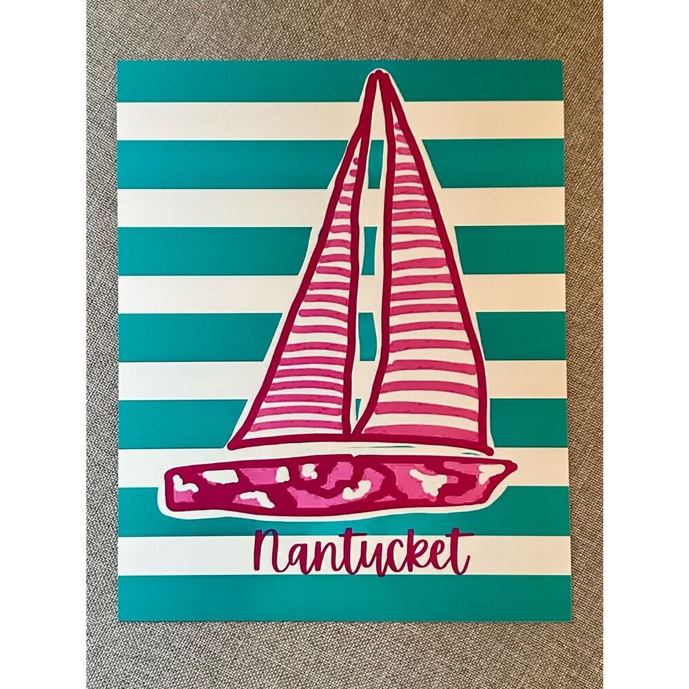 Nantucket Sailboat Print 